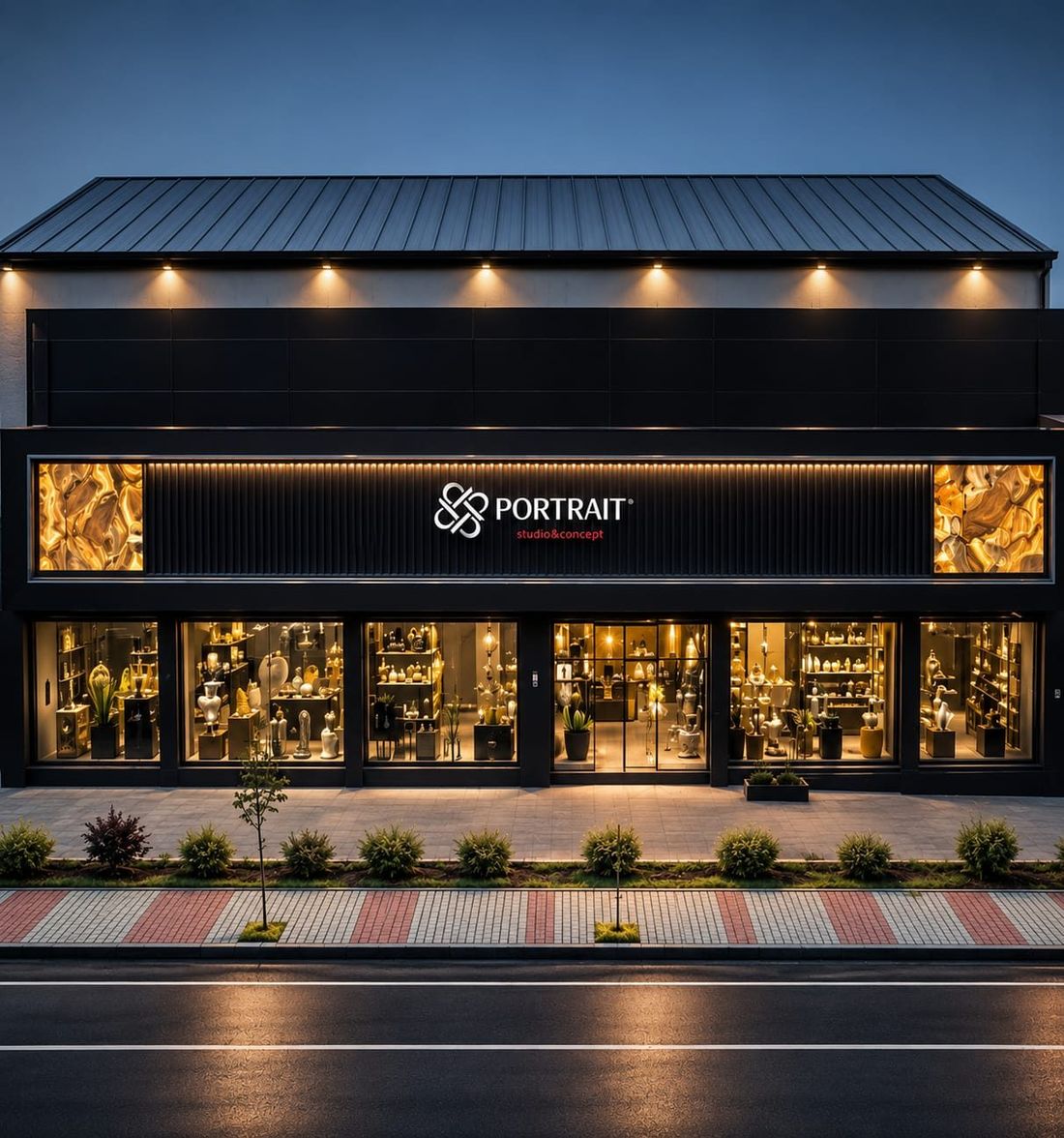 Portrait Studio showroom